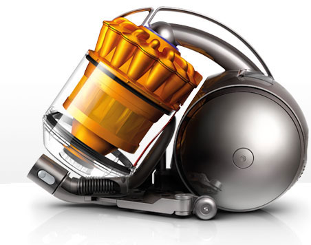 Side view of the Dyson DC37 vacuum cleaner